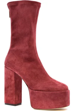PARIS TEXAS Booties Maroon