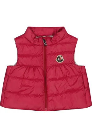 Moncler Hiva Baby Meisjes Bodywarmer In Licht Roze