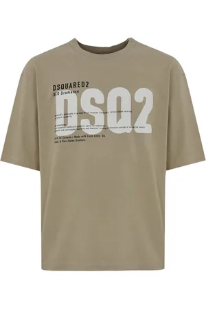 Dsquared2 T-Shirts And Polos Grigio Tortora