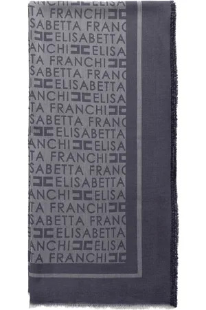 Elisabetta Franchi Scarfs Blue