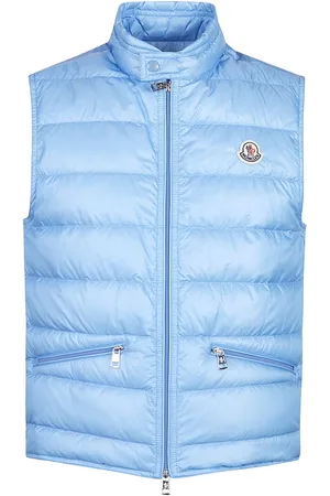 Moncler Gui Vest Blue