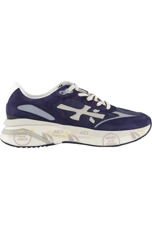 Premiata Heren Moerun Sneaker Blauw