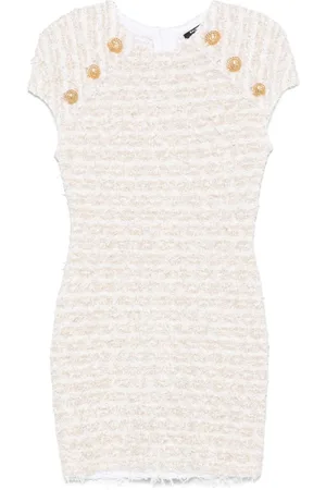 Balmain Dresses White