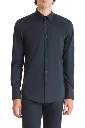 Antony Morato Overhemd Donkerblauw