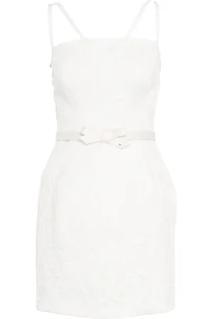 Elisabetta Franchi Mini dress with floral pattern