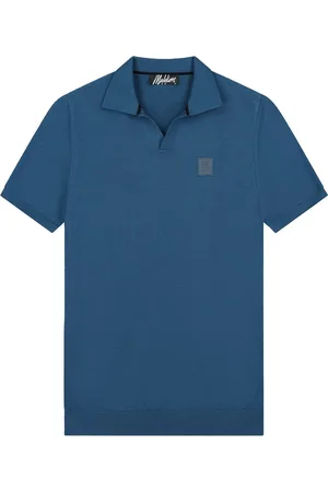 Malelions Men Knitted Patch Polo