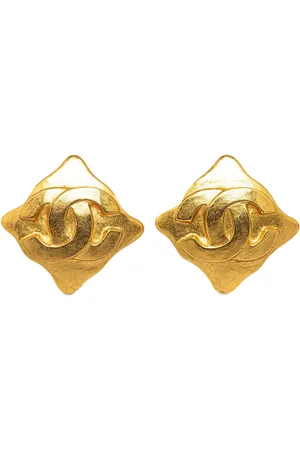 CHANEL CC Clip On Earrings