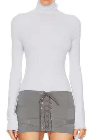 Acne Studios Knitted Turtleneck - Ice Blue