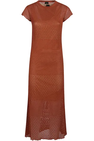 Pinko Monviso Dress Brown