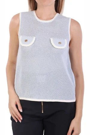 Elisabetta Franchi Top licht blauw