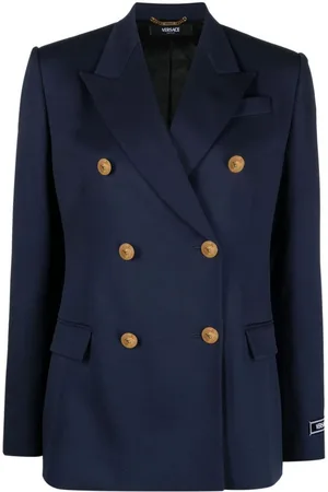 VERSACE Jackets Blue