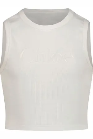Chloé Chloe Kinder Meisjes T-Shirt In Wit
