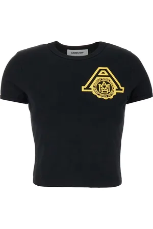 AMBUSH Black cotton t-shirt