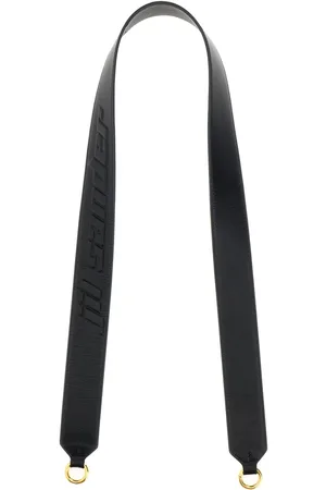 Jil Sander Black leather bag shoulder strap