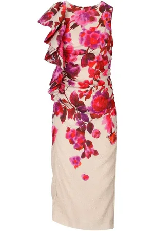 Essentiel Antwerp Hayleigh Pink Midi Dress Pink