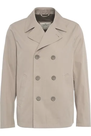 HERNO Pea Coat in dean