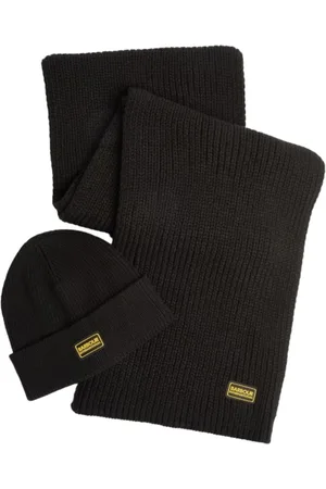 Barbour Scarfs Black