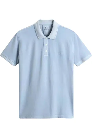 Woolrich Mackinack Polo Polos Lichtblauw Cfwopo0065mrut1483