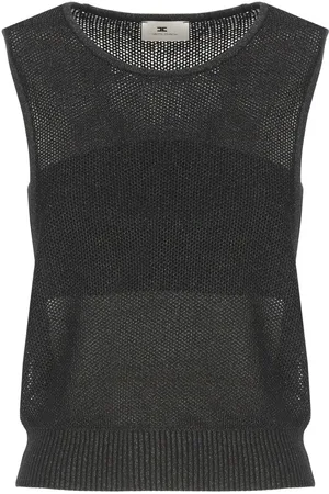 Elisabetta Franchi Sweaters Black