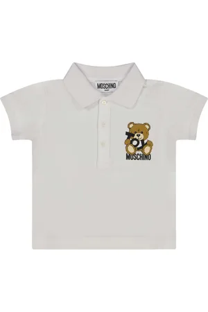 Moschino Baby Meisjes Polo In Wit