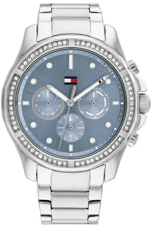 Tommy Hilfiger Horloge TH1782569 Staal met Zirkonia Quartz Chronograaf