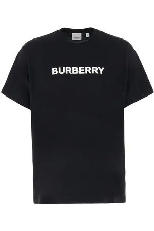 Burberry Black cotton oversize t-shirt