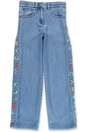 Stella McCartney DENIM LOGO LATO