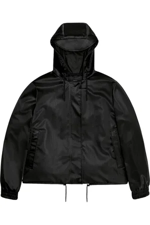 Rains String W Jacket Regenjas Zwart 18040