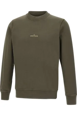 Stone Island Sweaters Green