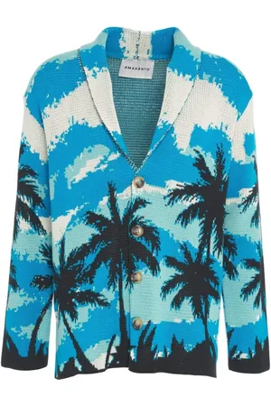 AMARANTO Cardigan with pattern