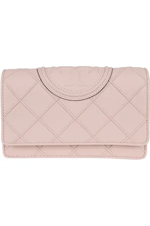 Tory Burch Fleming soft grained chain wallet