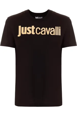 Roberto Cavalli T-shirts and Polos Black