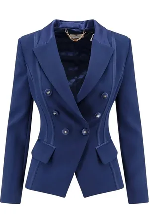 Elisabetta Franchi Jackets Blue