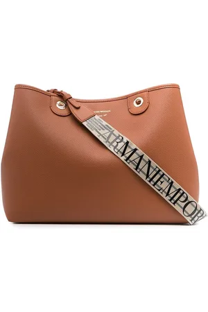 Emporio Armani Capsule Pre Bags Leather Brown