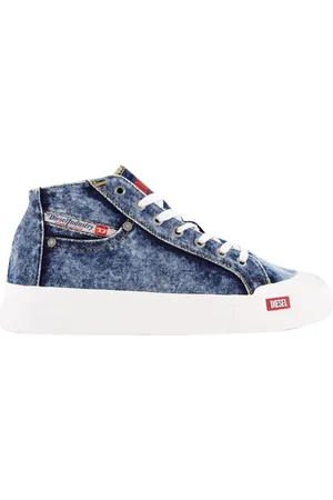 Diesel Heren S-Athos NMD Mid Sneaker Blauw