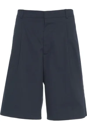 AMARANTO Bermuda shorts with pleats