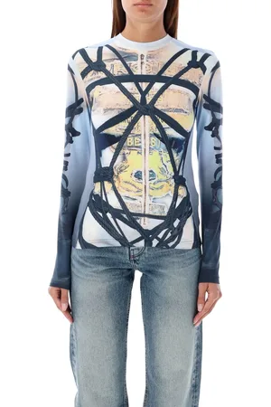 Y / PROJECT Bondage Ls Top Blu