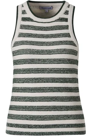 VERONICA BEARD Striped Motif Top