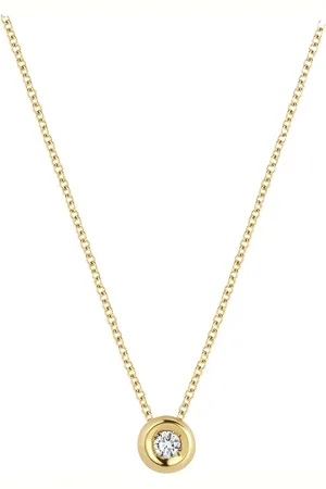 Blush 3606YDI Collier 14 krt geelgoud met diamant