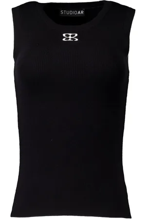 STUDIO AR Dorice Tops Zwart 14tl251033.01