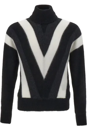 Saint Laurent Embroidered wool sweater