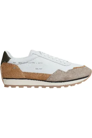 Hogan Running 86er Camoscio Pelle Bianco Beige