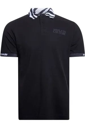 VERSACE Black Zebra Polo