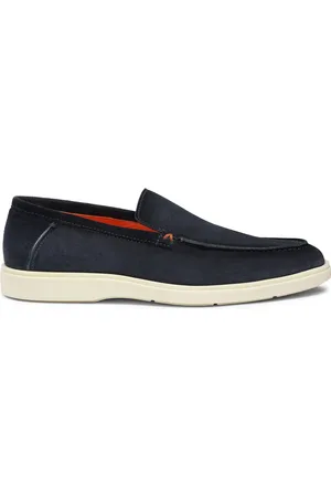 santoni Men’s suede loafer
