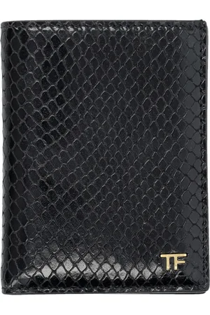 Tom Ford FOLDING CARD WALLET PHYTON PRINT
