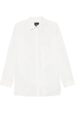 Y-3 Pleat Shirt White
