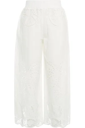 Farm Rio Pants with embroideries