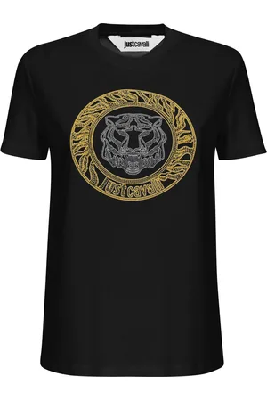 Roberto Cavalli T-shirts and Polos Black