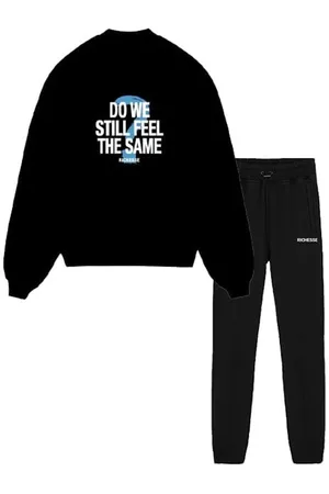 Richesse Feel Sweater Black Tracksuit