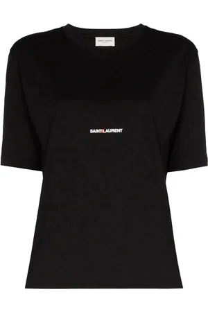 Saint Laurent T-shirts And Polos Black